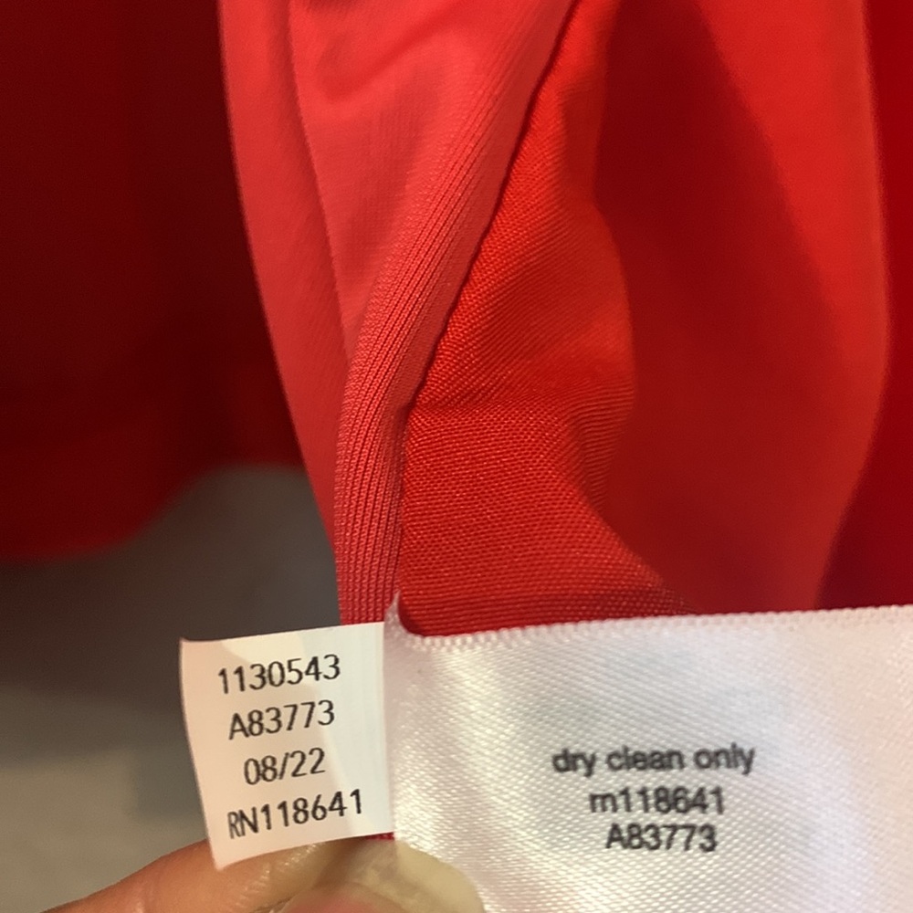 Lane Bryant Red Velvet Blazer Jacket - Picture 11 of 16